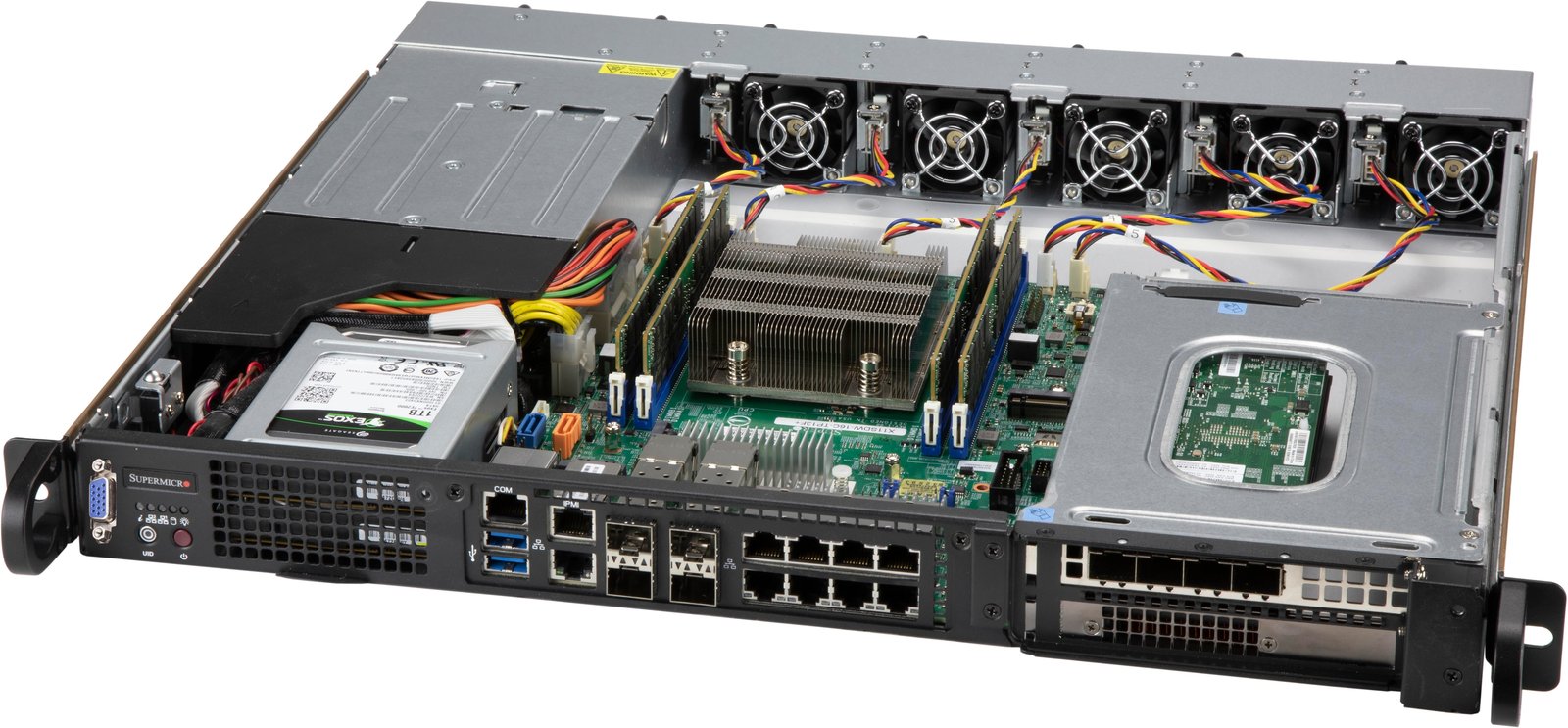 Supermicro SC515 M-R804 - Rack-Montage 1U 800