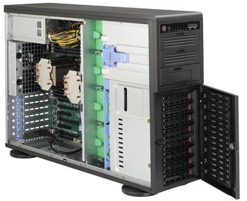 Supermicro SC743 AC-668B - Tower - 4U - Erweitertes ATX von LumaTech
