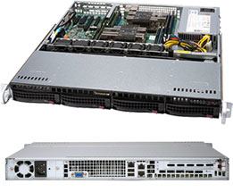 Supermicro SC813M F2TQC-505CB - Rack-Montage 1U von LumaTech