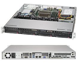Supermicro SC813M FTQC-350CB2 - Rack-Montage von LumaTech