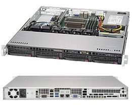 Supermicro SC813M FTQC-350CB2 - Rack-Montage