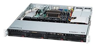 Supermicro SC813M FTQC-R407CB - Rack-Montage