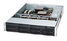 Supermicro SC825 TQC-600LPB - Rack-Montage - 2U