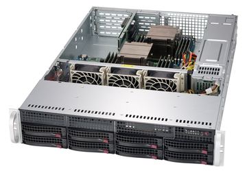 Supermicro SC825 TQC-R802WB - Rack-Montage 2U von LumaTech