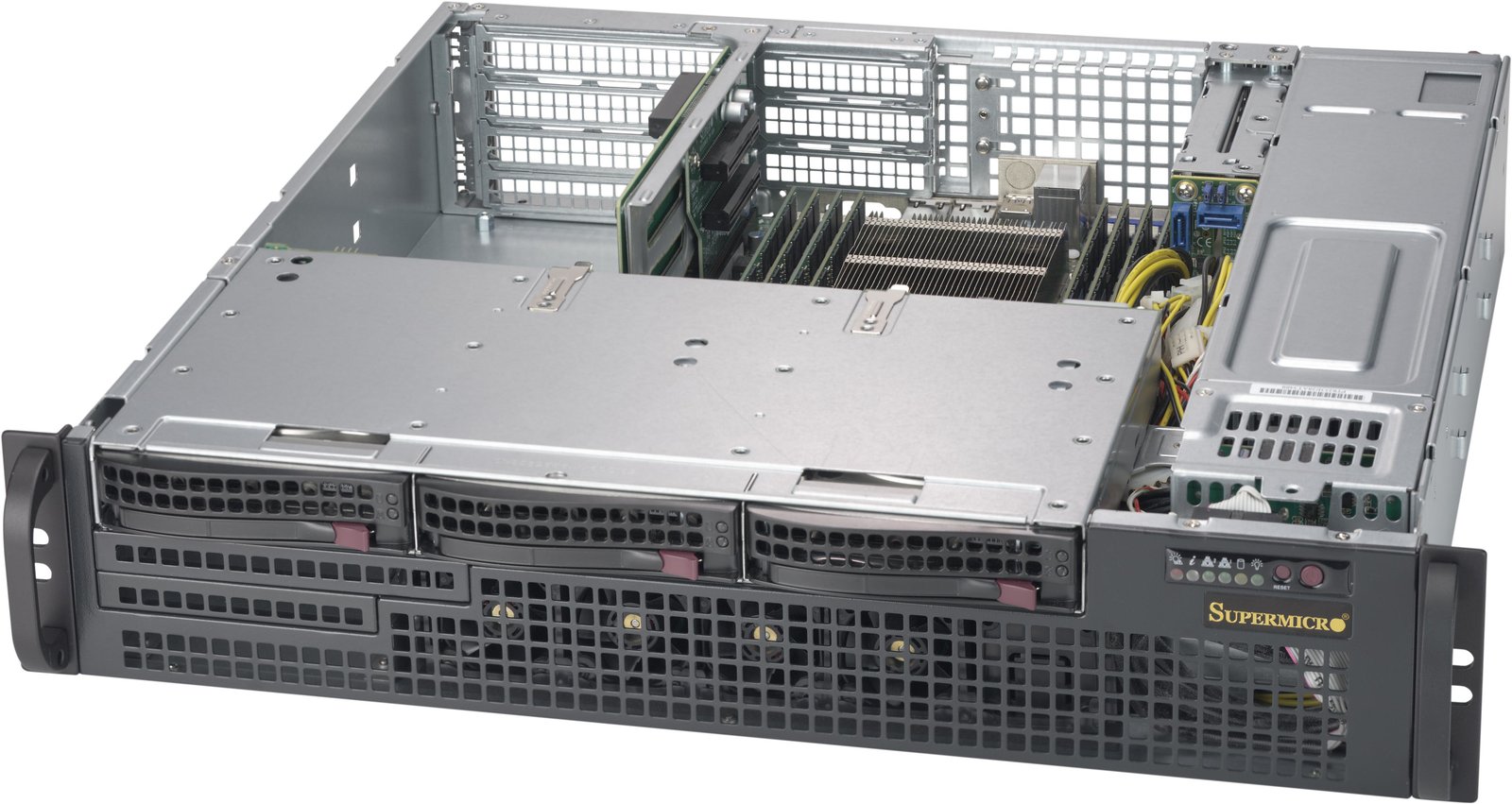 Supermicro SC825M BTQC-R802WB - Rack-Montage 2U