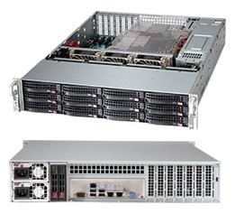 Supermicro SC826 BAC12-R1K23LPB - Rack-Montage von LumaTech