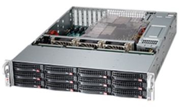 Supermicro SC826 BE1C4-R1K23LPB - Rack-Montage von LumaTech