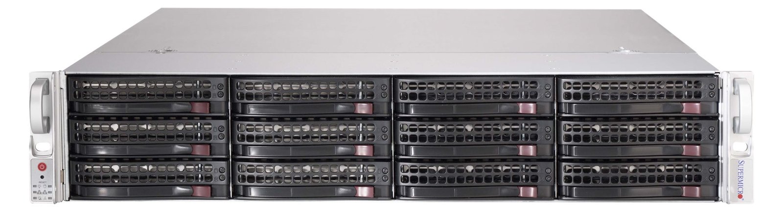 Supermicro SC826 BE1C-R609JBOD - Festplatten-Array - 12 Schächte (SATA-600 / SAS-3)