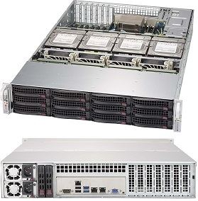 Supermicro SC829 HE1C4-R1K02LPB - Rack-Montage von LumaTech