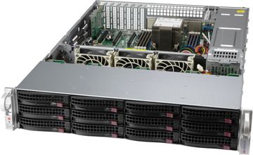 Supermicro SuperChassis 826BAC12-R802LPB - Gehäuse - ATX von LumaTech