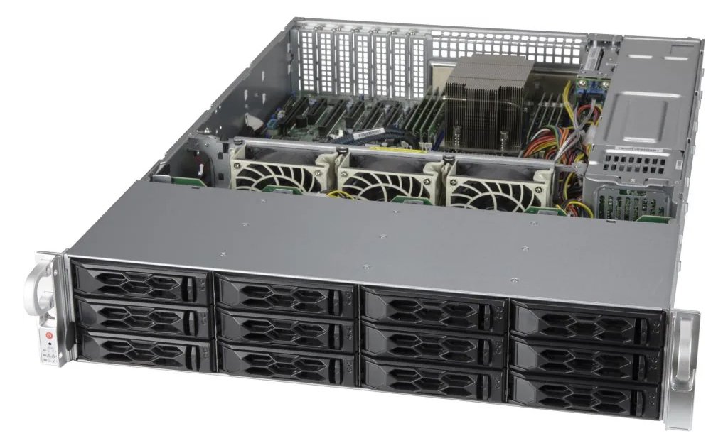 Supermicro SuperChassis LA26AC12-R1K03LP1 - Gehäuse - Lüfter