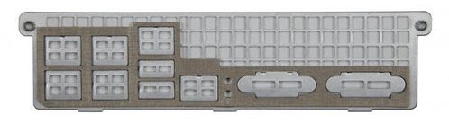 Supermicro System-E/A-Abdeckplatte - 1U