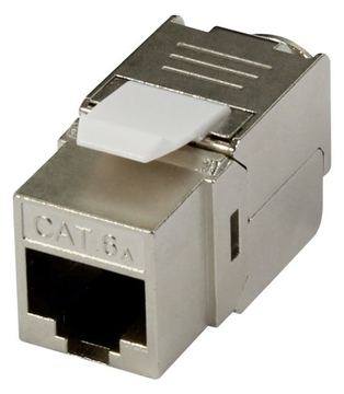 Synergy 21 S216379 - Flach - Edelstahl - RJ-45 - Weiblich - 23/26 - Cat6a von LumaTech