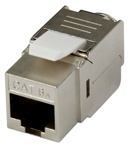 Synergy 21 S216379 - Flach - Edelstahl - RJ-45 - Weiblich - 23/26 - Cat6a