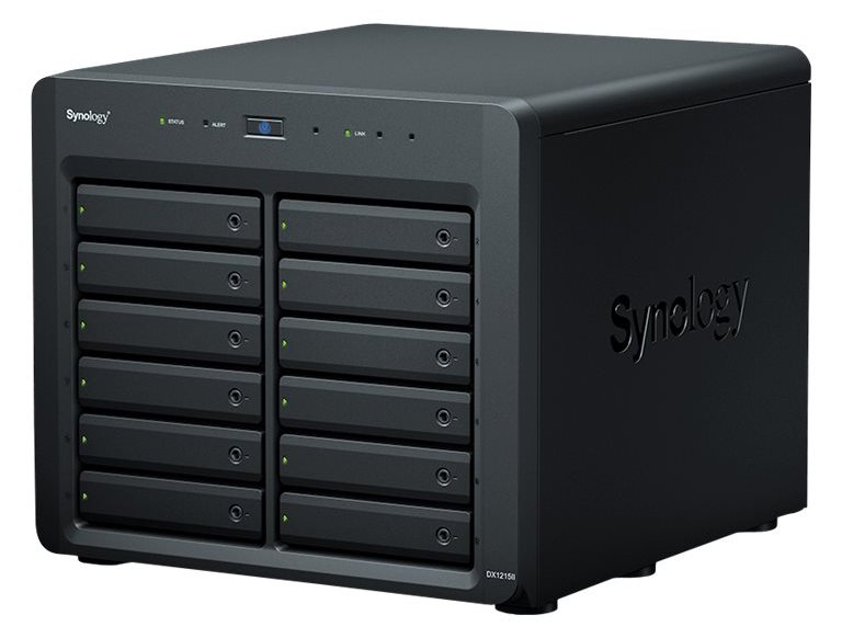 Synology DX1215II - Festplatten-Array - 12 Schächte (SATA-600)