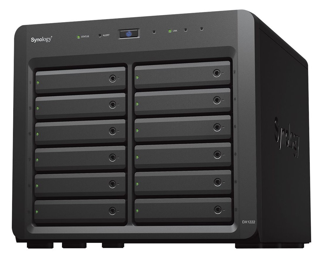 Synology DX1222 - Speichergehäuse - 12 Schächte (SATA-600)