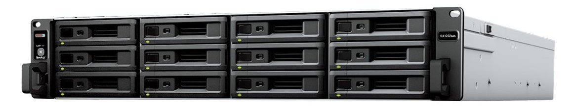 Synology RX1222sas Expansion Unit - Speichergehäuse - 12 Schächte (SATA-600 / SAS)