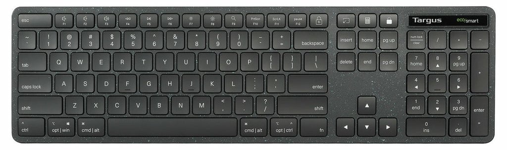 Targus EcoSmart - Tastatur - full size - antimicrobial - TL: UK, QWERTY