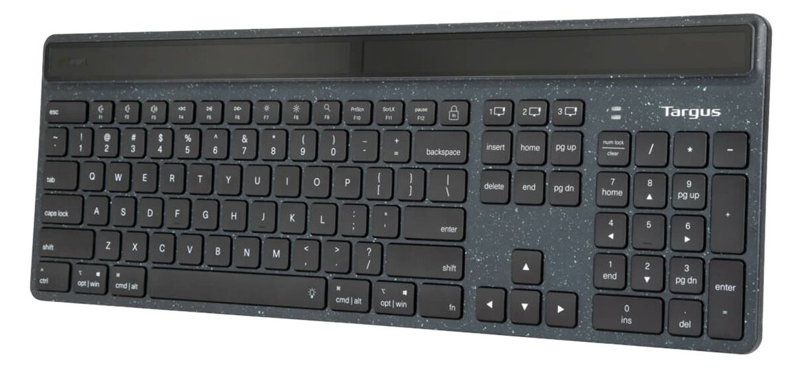 Targus EcoSmart - Tastatur - nachhaltige Energiegewinnung - TL: UK, QWERTY