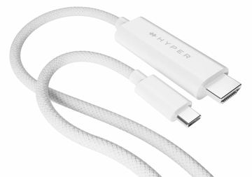 Targus HyperDrive - Adapterkabel - 24 pin USB-C männlich zu HDMI männlich - Weiß von LumaTech