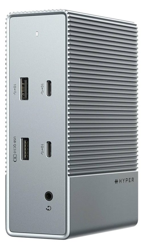 Targus HyperDrive GEN2 - Dockingstation - USB-C - 2 x HDMI, 2 x DP - GigE - für Apple MacBook Air (Mitte 2022)
