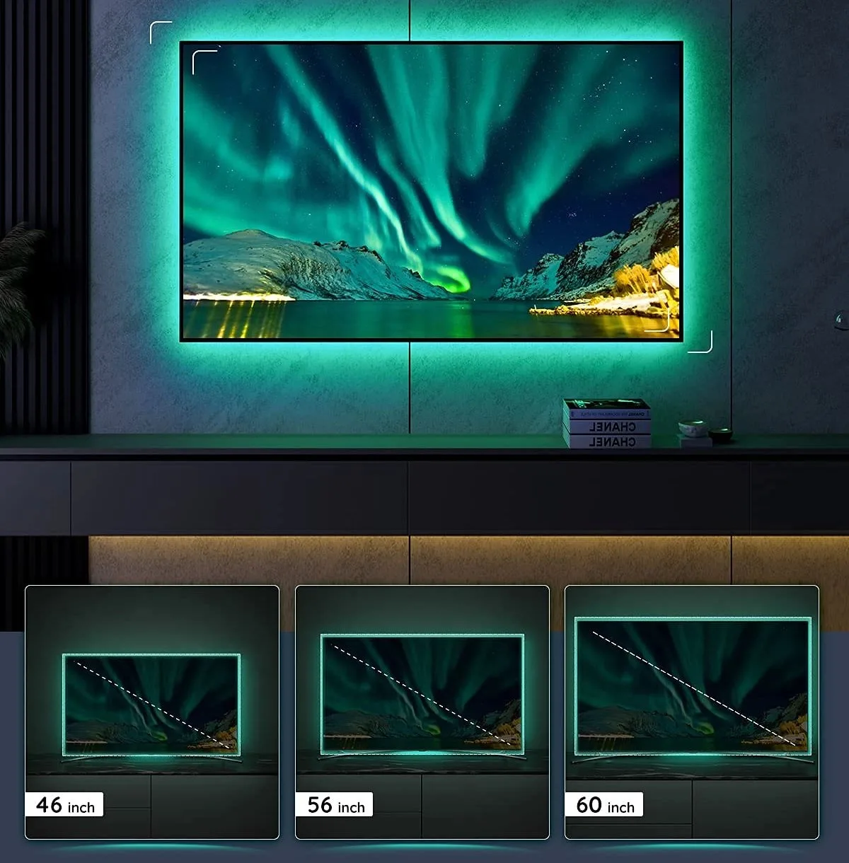 Govee TV LED Backlight 46 -60, Ansicht 4