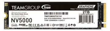 Team Group NV5000 PCIe 4.0 x4 NVMe| M.2 2280| Graphen-Kuehlkörper von LumaTech
