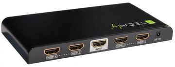 Techly 1 x 4 HDMI Splitter 4K x 2K - Video-/Audio-Splitter von LumaTech