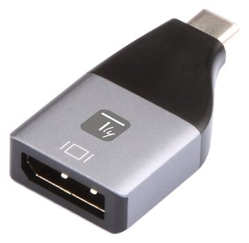Techly Adapter DisplayPort F 1.2 auf USB-C M - Adapter - Digital/Daten von LumaTech