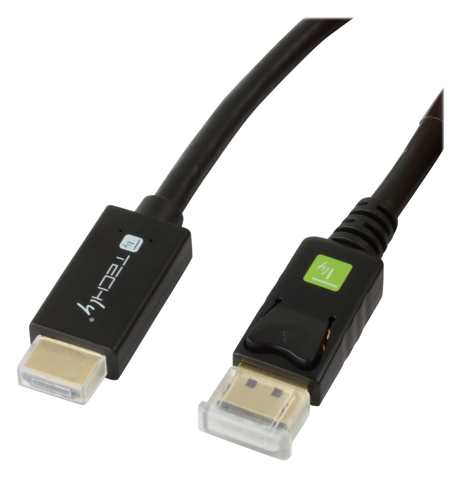 Techly Adapterkabel - DisplayPort männlich zu HDMI männlich