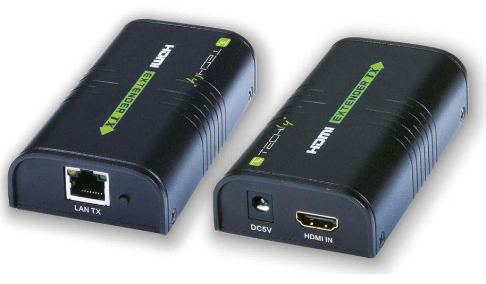 Techly Amplifier / Splitter HDMI Over IP Network