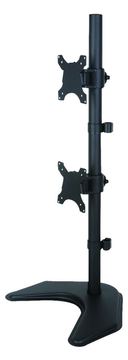 Techly Aufstellung - für 2 LCD-Displays - Schwarz - Bildschirmgröße: 33-68.6 cm (13-27) von LumaTech