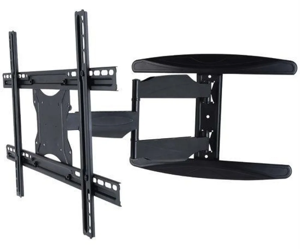 Techly Befestigungskit (voll bewegliche Wandhalterung) - für Flachbildschirm - Schwarz - Bildschirmgröße: 102-165 cm, Ansicht 7