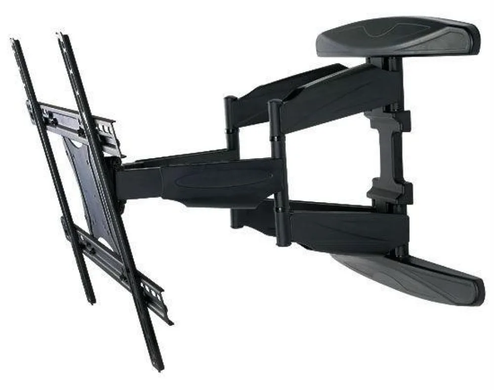 Techly Befestigungskit (voll bewegliche Wandhalterung) - für Flachbildschirm - Schwarz - Bildschirmgröße: 102-203 cm, Ansicht 7