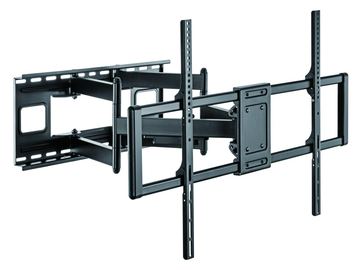 Techly Befestigungskit (Wandbefestigung) - für Curved Panel/Flat Panel zwischen 60 und 120 - schmal - Stahl - Schwarz von LumaTech