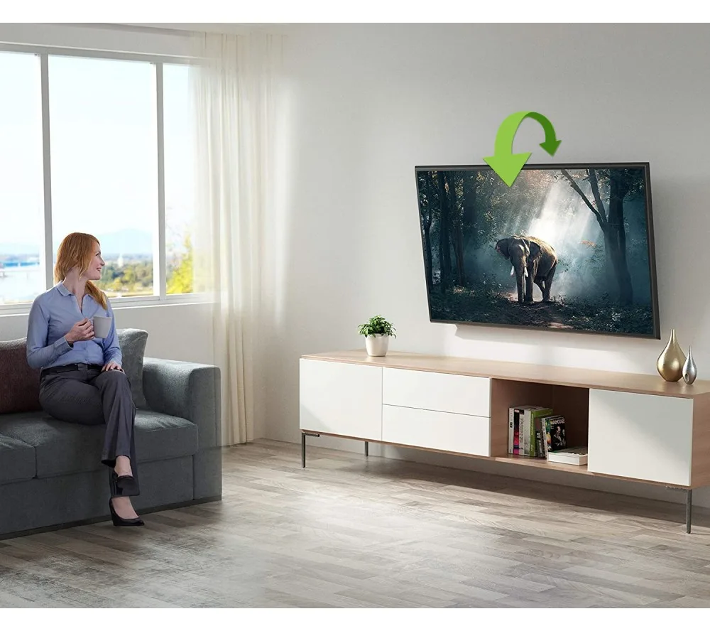 Techly Befestigungskit (Wandplatte, Halterung für Display) für flat panel - Silber - Bildschirmgröße: 33-78.7 cm, Ansicht 7