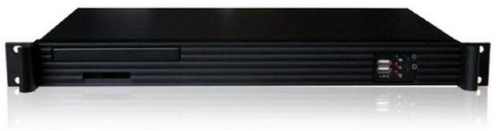 Techly COMPACT RACKMOUNT CHASIS 1U 300MM DEPTH - Mini-ITX