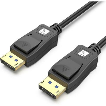Techly Displayport 2.1 Audio/Video Kabel 4k 1m schwarz - Kabel - Audio/Multimedia von LumaTech
