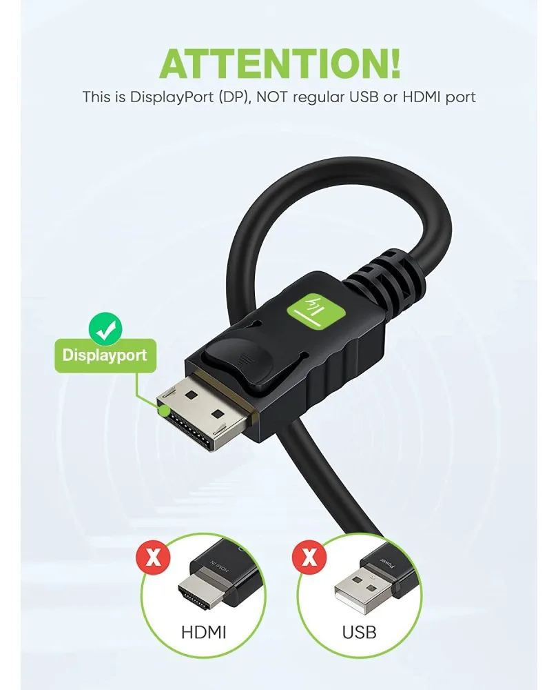 Techly DisplayPort-Kabel - Single Link - DisplayPort (M), Ansicht 7