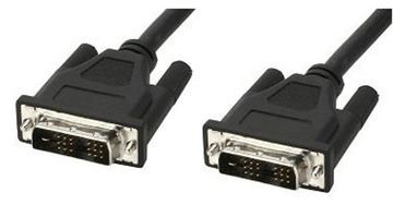 Techly DVI-Kabel - Single Link - DVI-D (M) von LumaTech