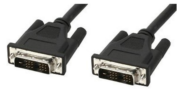 Techly DVI-Kabel - Single Link - DVI-D (M)