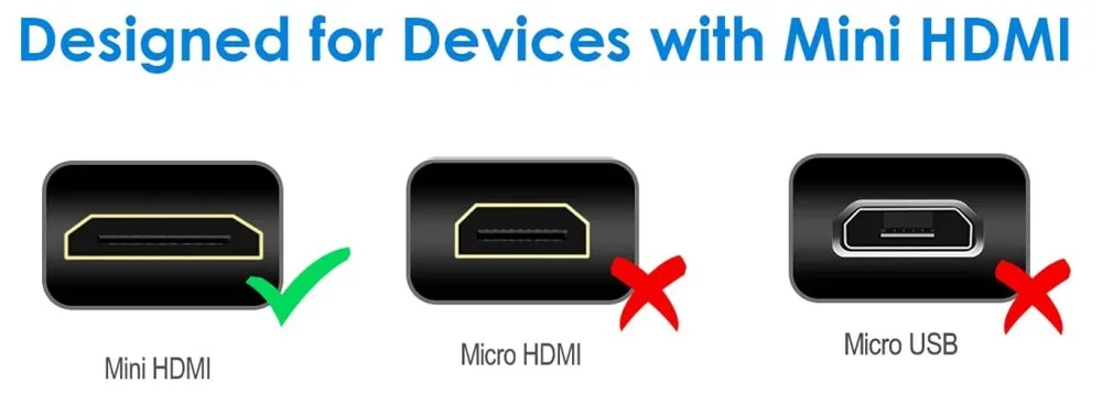 Techly HDMI-Kabel - HDMI männlich zu mini HDMI männlich, Ansicht 5