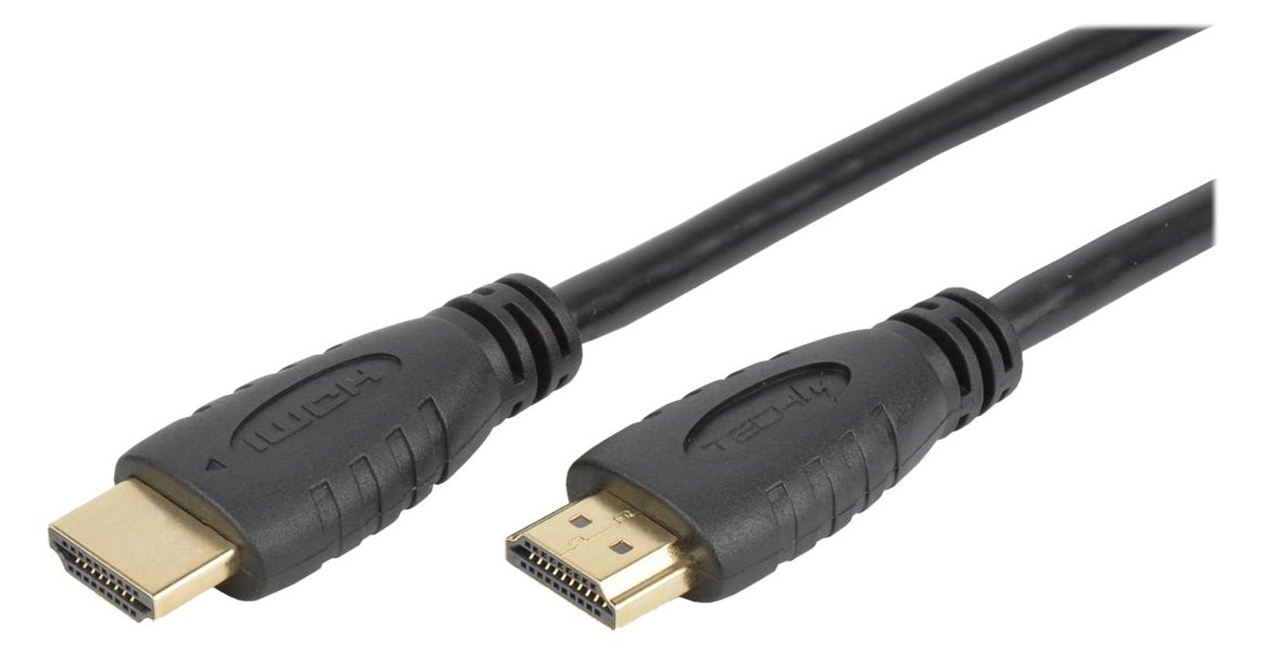 Techly HDMI-Kabel mit Ethernet - HDMI männlich zu HDMI männlich