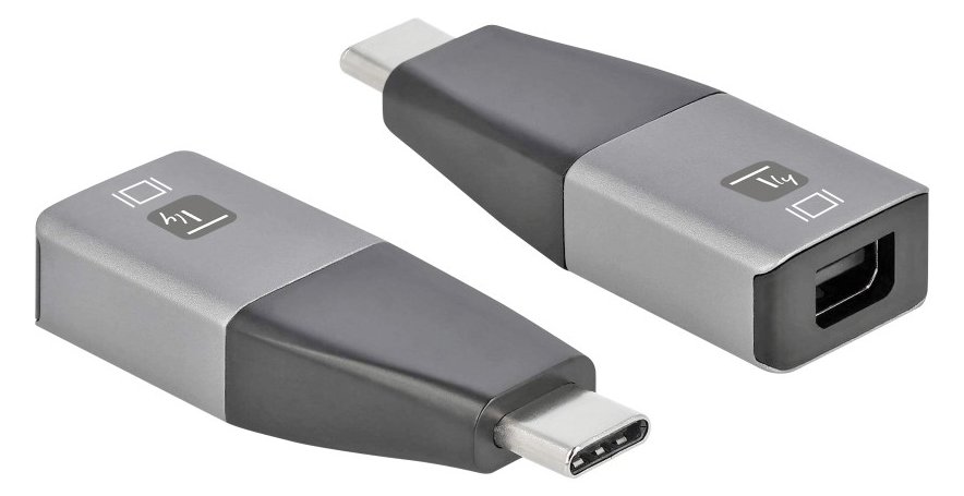 Techly IADAP USBC-MDP4K60 - USB Typ-C - 1 - 3840 x 2160 Pixel