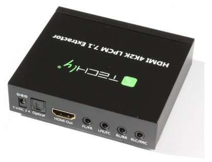 Techly IDATA HDMI-EA74K - Audio-Disembedder