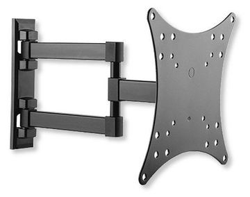 Techly Klammer - einstellbarer Arm - für LCD TV - Schwarz - Bildschirmgröße: 58.4-106.7 cm (23-42) von LumaTech