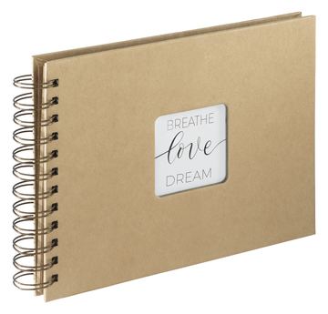 Hama Craft - Braun - 40 Blätter - 10 x 15 - Spiralbindung - Papier - Braun von LumaTech