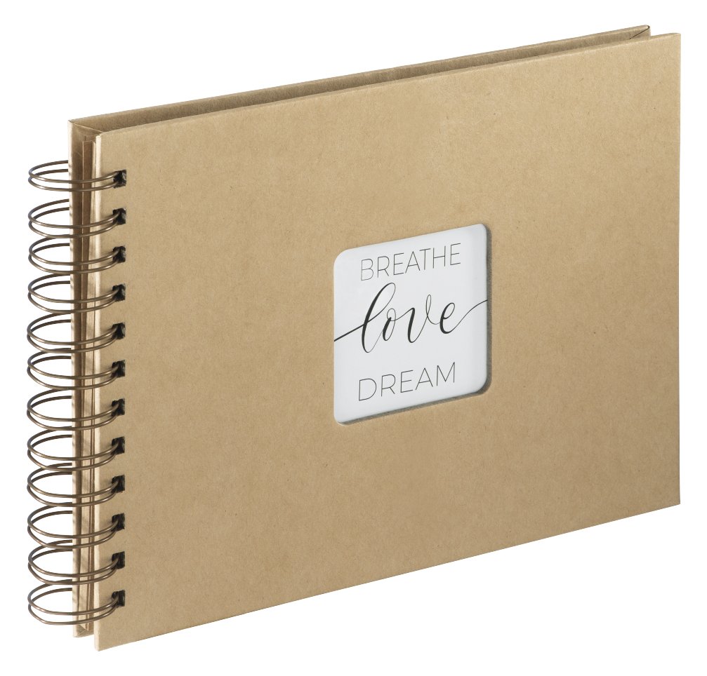 Hama Craft - Braun - 40 Blätter - 10 x 15 - Spiralbindung - Papier - Braun