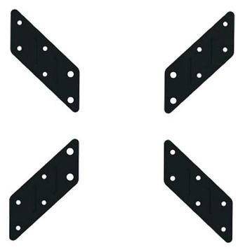 Techly Montagekomponente (VESA-Adapter) - kaltgewalzter Stahl von LumaTech