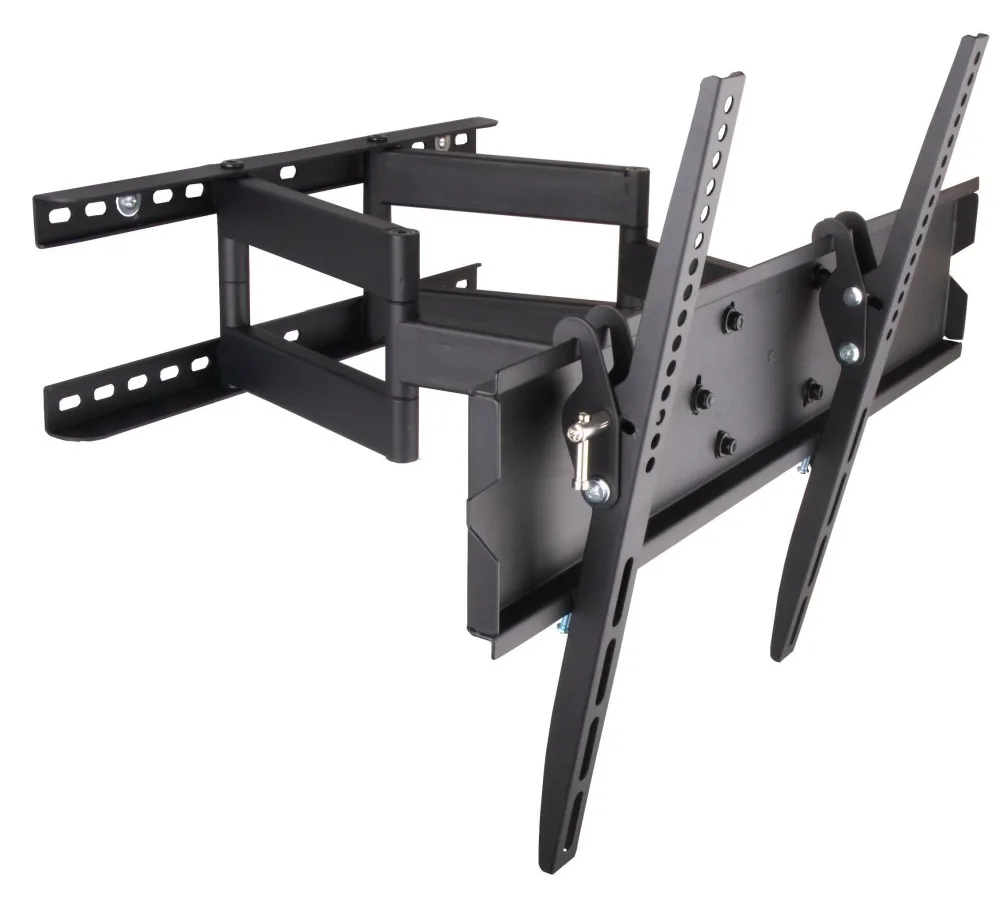 Techly MOTION LED400 - Befestigungskit (Wandmontage, Doppelarm) für LCD TV - Schwarz - Bildschirmgröße: 106.7-177.8 cm, Ansicht 2